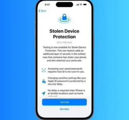 杨林街道苹果授权维修店分享被盗设备保护功能开启方法 