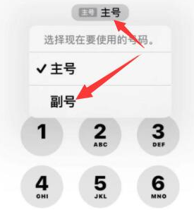 杨林街道苹果14维修店分享iPhone 14 Pro Max使用副卡打电话的方法 